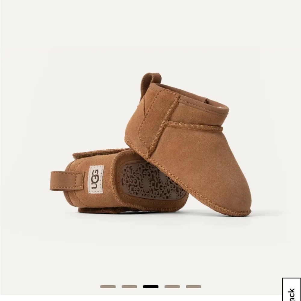 Baby Classic Ultra Mini UGG Tan Suede Boots NWT